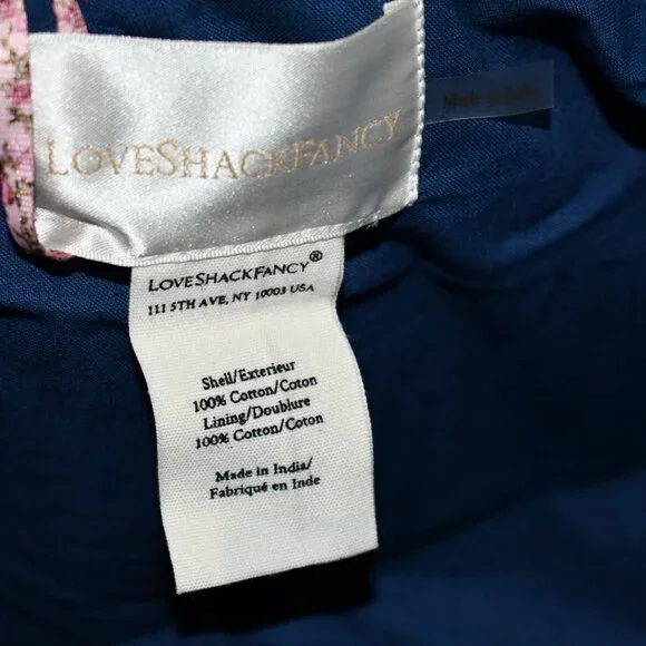 LoveShackFancy x Visit Savannah Henderson Bow Gingham Tote #LA202-2912 NWT - Picture 6 of 6